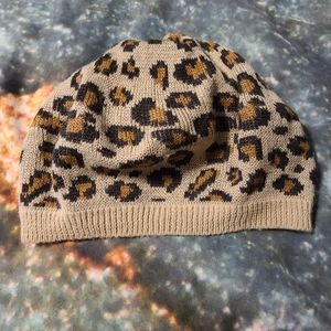 Leopard hat